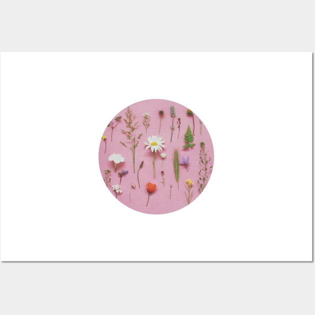 Wild Flowers Wall Art by Cassia